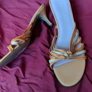 New Anne Klein KKCaliente heeled sandal